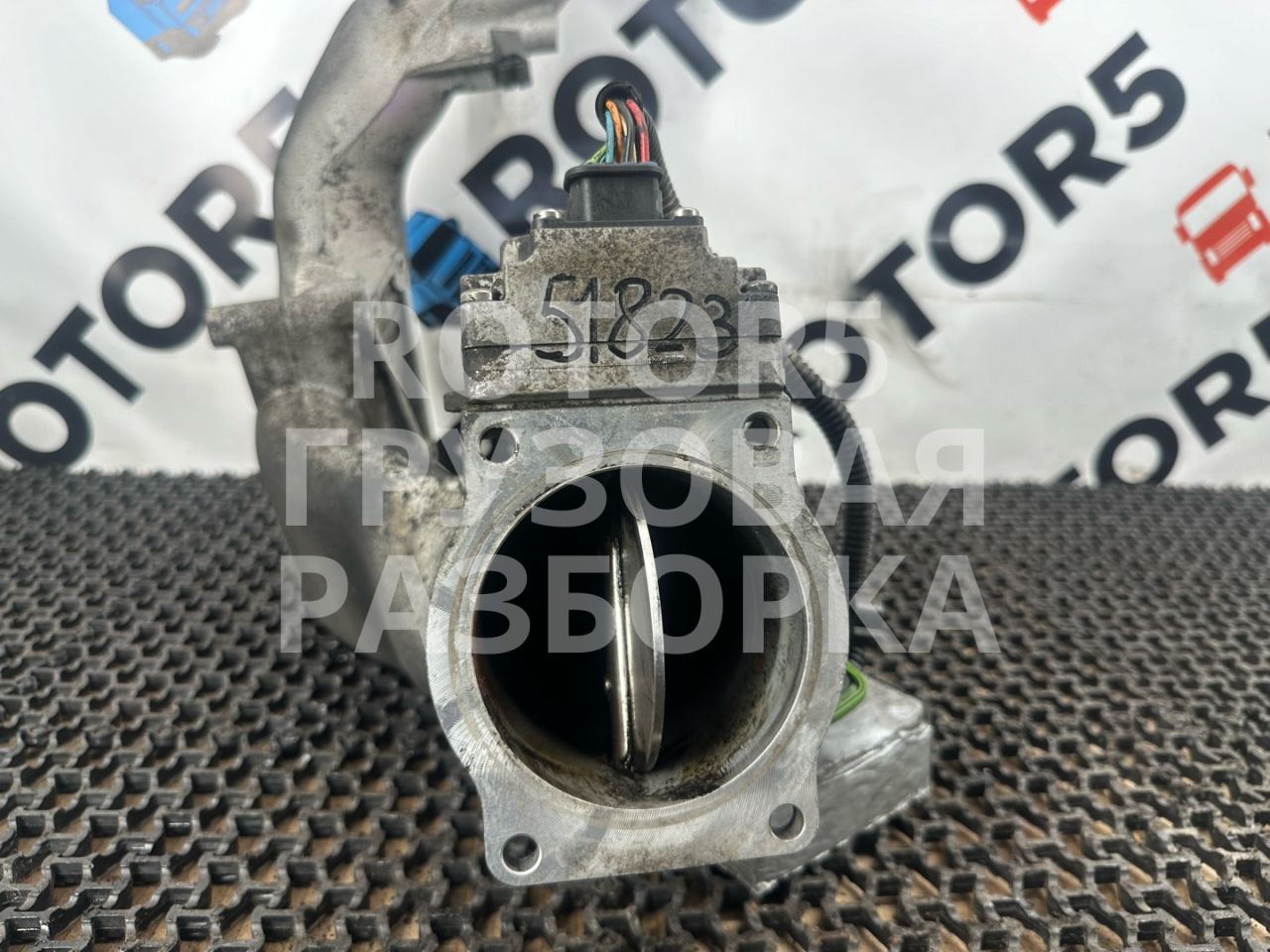заслонка дроссельная MAN TGX 1 поколение 2014, 12.4 л., D 2676 LF 26, дизель, 51094137009, 1025541 - фото №1