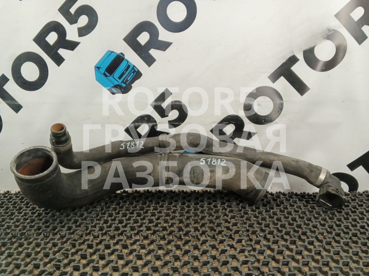 патрубок радиатора MAN TGX 1 поколение 2014, 12.4 л., D 2676 LF 26, дизель, 81063400402 - фото №1