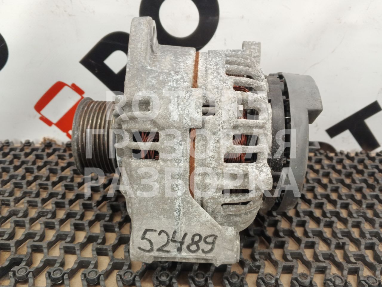 генератор MAN TGX 1 поколение 2015, 12.4 л., D 2676 LF 51, дизель, 51261017283, 0124655025 - фото №1