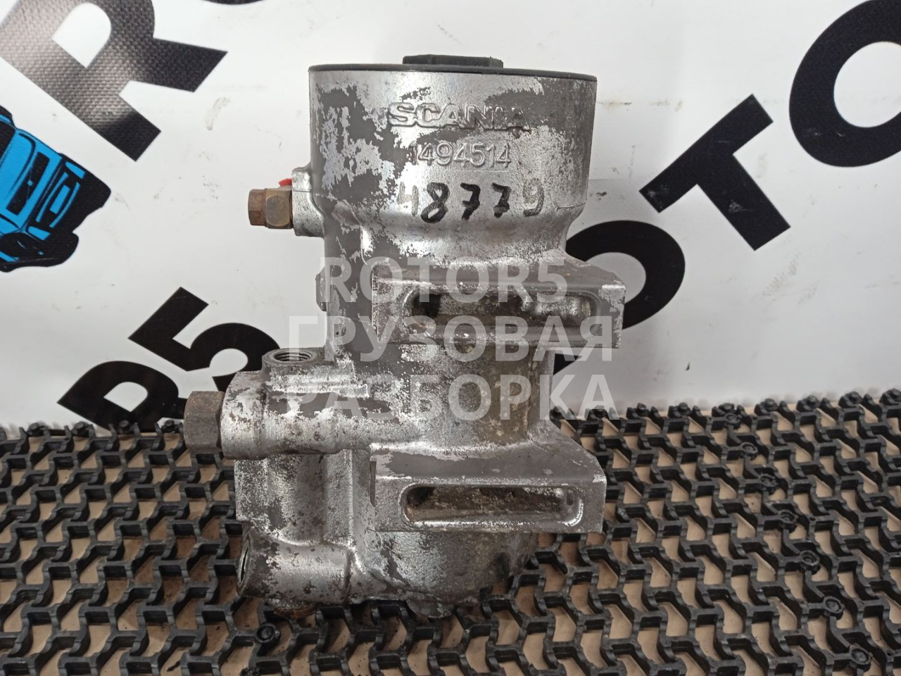 корпус топливного фильтра Scania 124 4 поколение 2003, 11.7 л., DC 12.03, дизель, 1494514 - фото №1