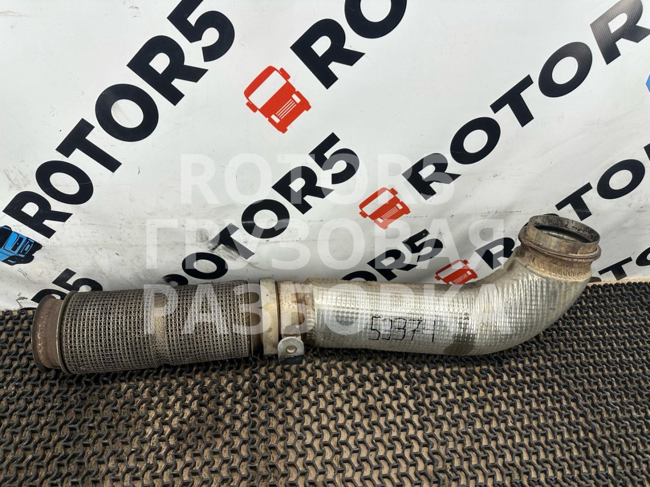 труба глушителя MAN TGX 1 поколение 2015, 12.4 л., D 2676 LF 46, дизель, АКПП, 0295 - фото №1