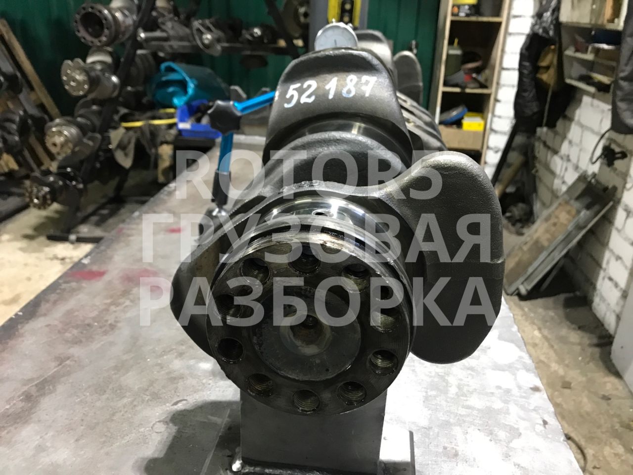 коленвал MAN TGX 1 поколение 2015, 10.5 л., D 2066 LF 45, дизель, 0671 - фото №1