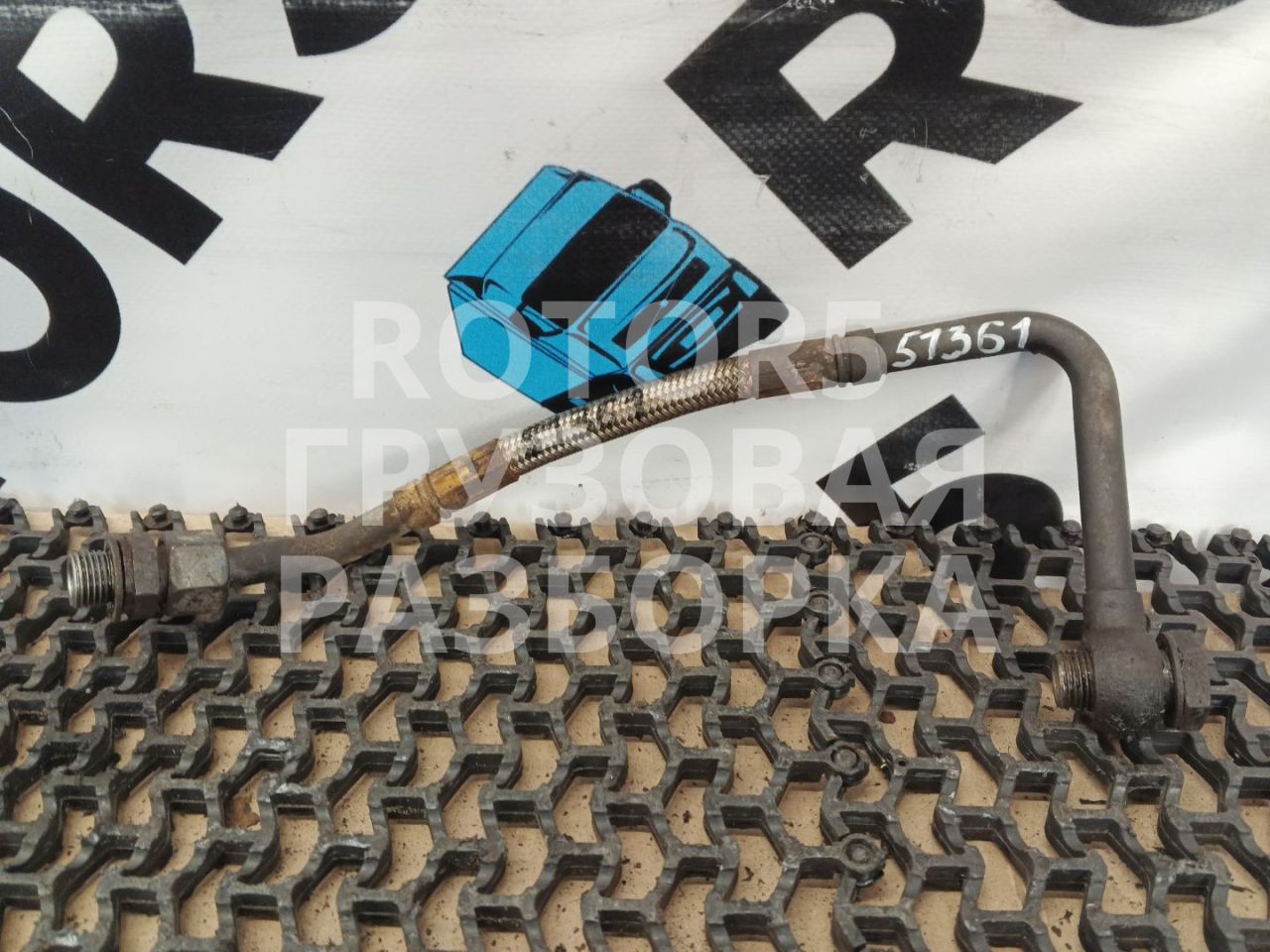 масляная трубка турбины MAN TGX 1 поколение 2018, 12.4 л., D 2676 LF 52, дизель - фото №1