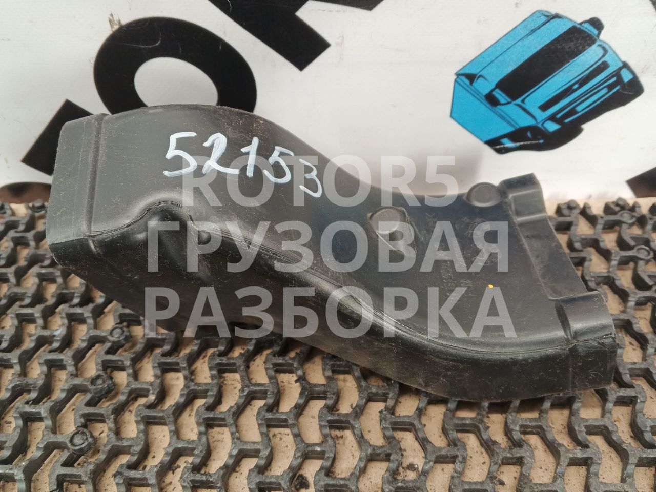 воздуховод печки MAN TGX 1 поколение 2012, чёрный, 81619500449 - фото №1