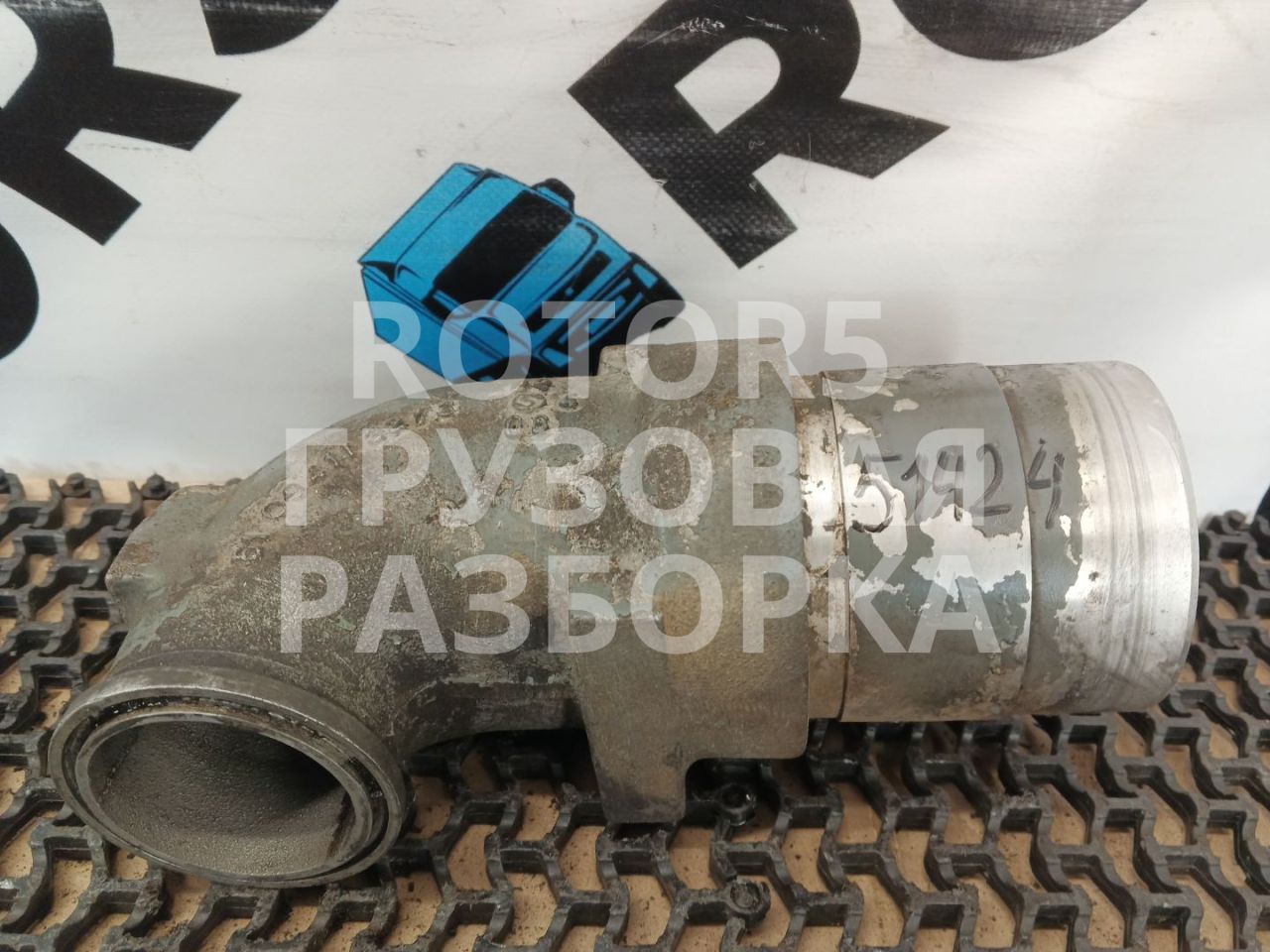 патрубок интеркулера MAN TGA 1 поколение 2003, 12.0 л., D 2866 LF28, дизель, 51094113273 - фото №1