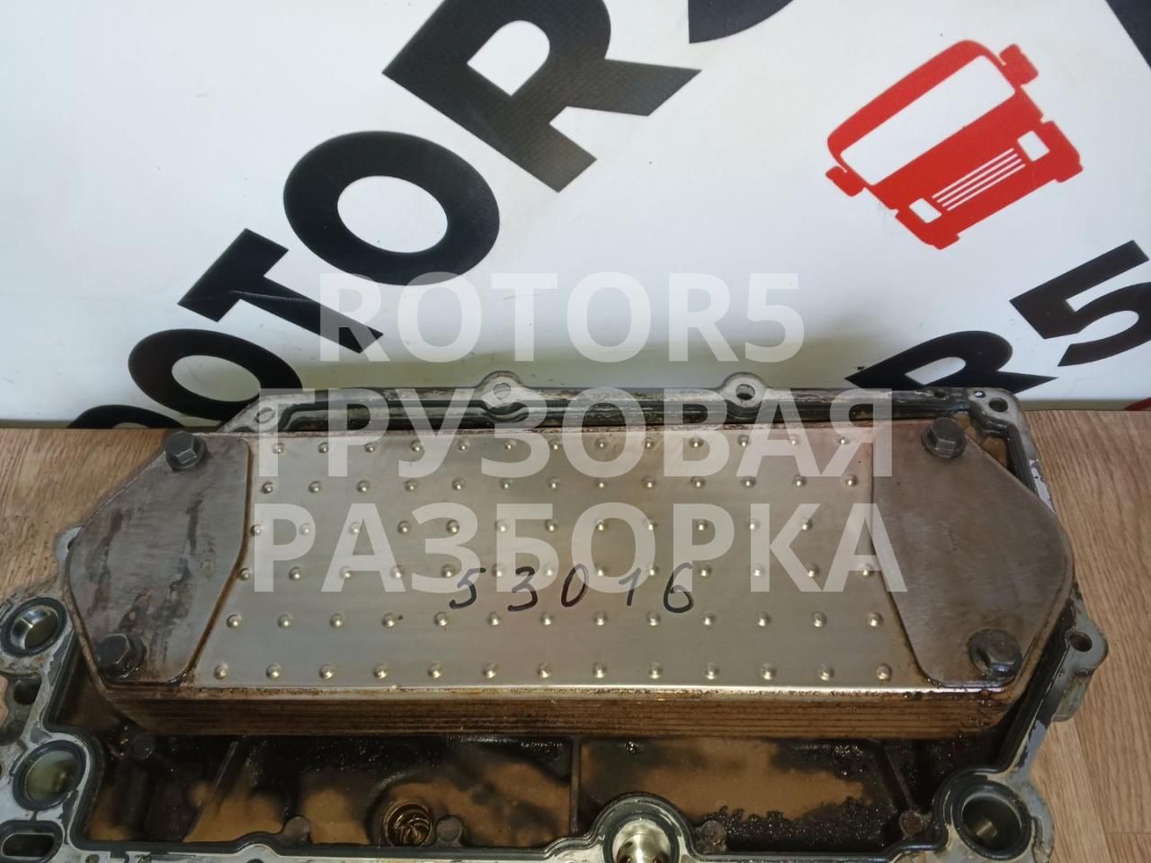 масляный теплообменник Scania R 5 поколение 2011, 11.7 л., DC 12.15, дизель, 2002255 - фото №1