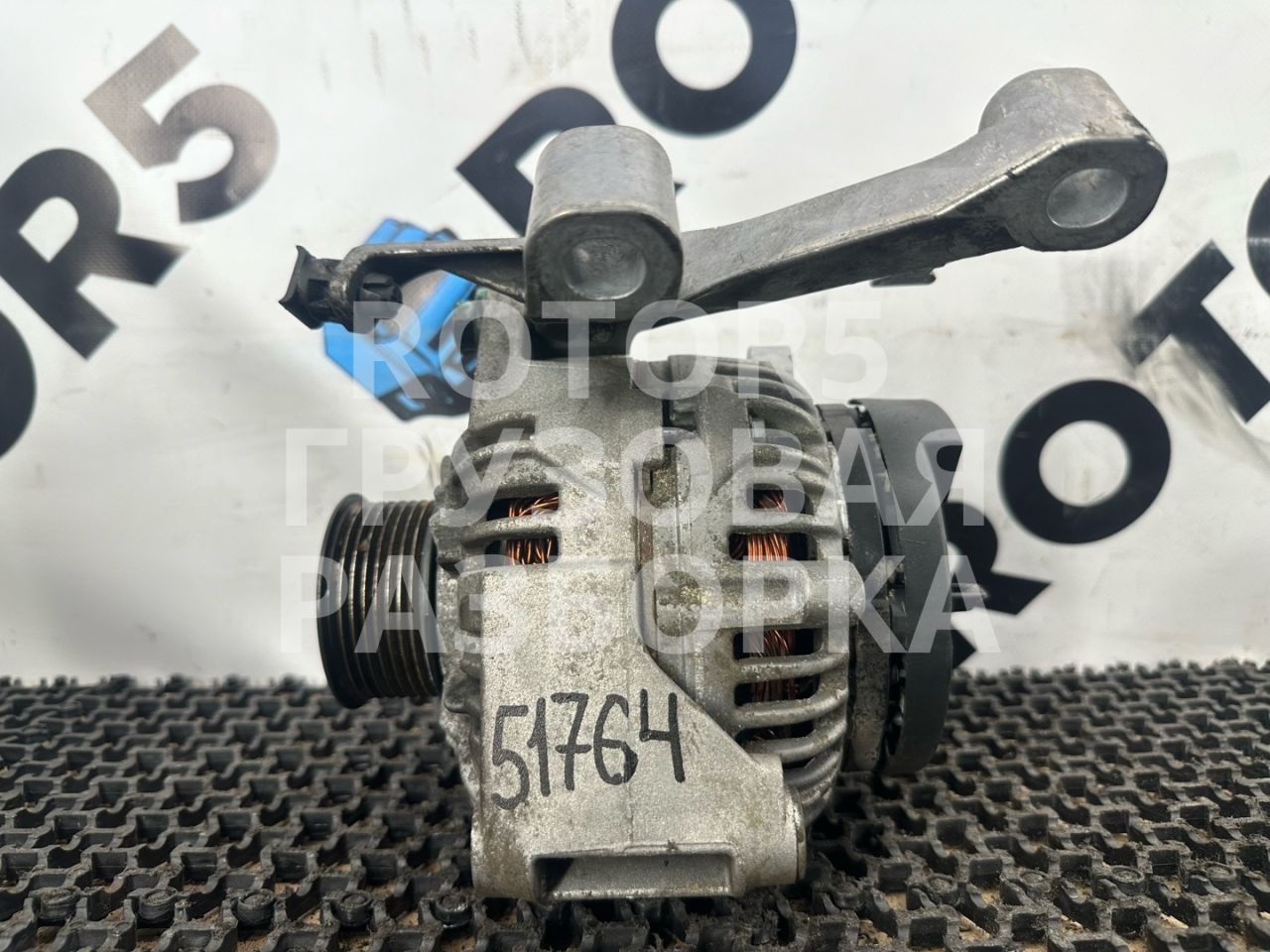 генератор MAN TGX 1 поколение 2014, 12.4 л., D 2676 LF 26, дизель, 51261017283, 0124655025 - фото №1