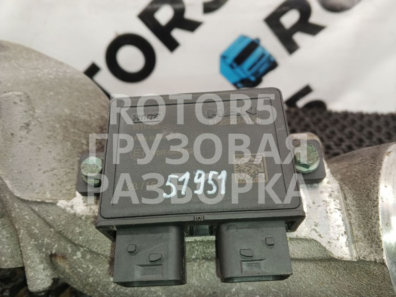реле накала свечей MAN TGX 1 поколение 2015, 12.4 л., D 2676 LF 52, дизель, 51259020138, 5011760161 - фото №1