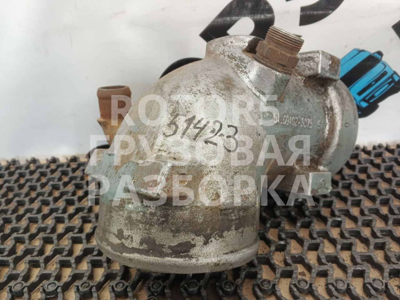 патрубок интеркулера MAN TGA 1 поколение 2003, 12.0 л., D 2866 LF28, дизель, 51094023075 - фото №1