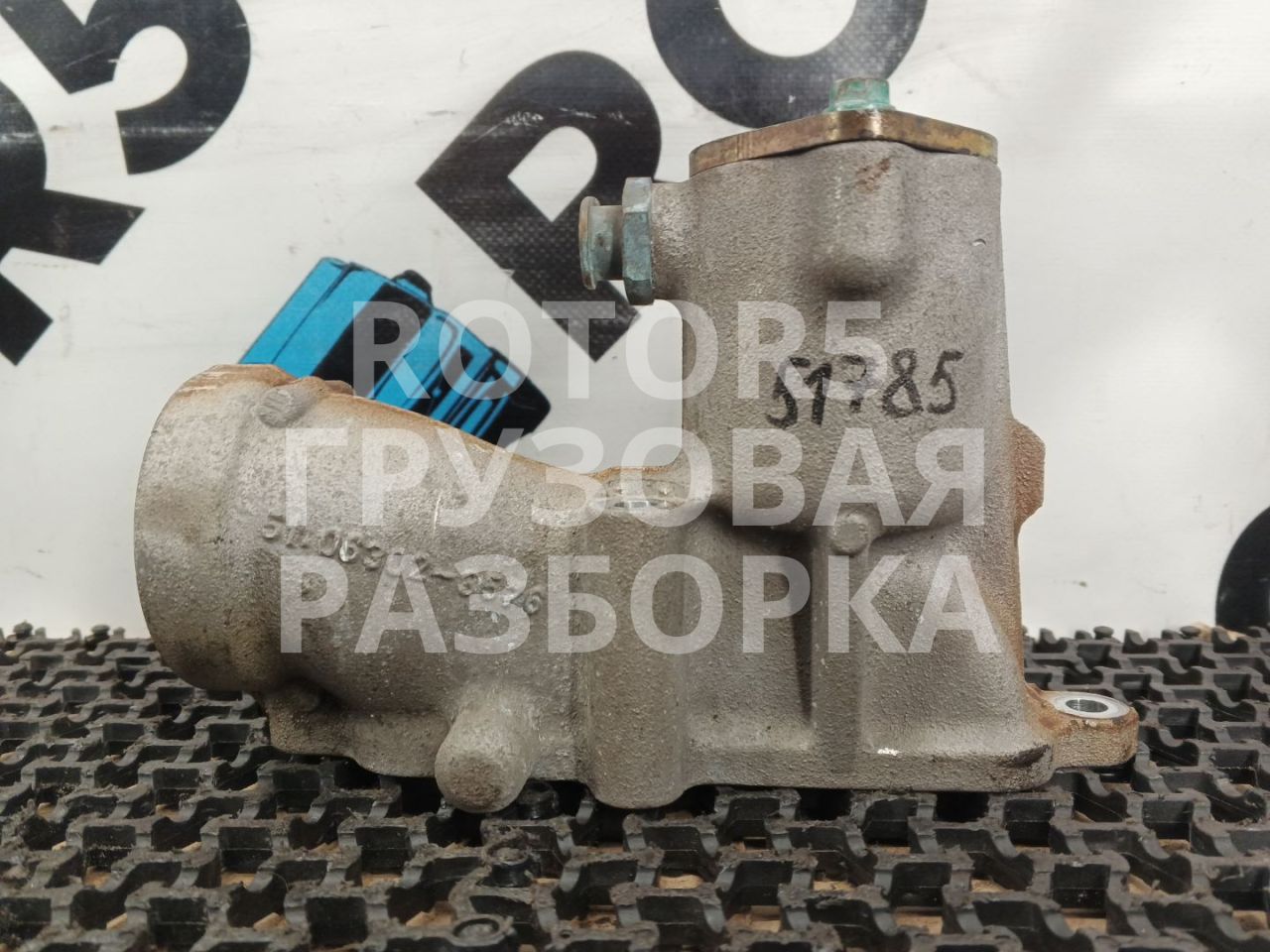 корпус термостата MAN TGX 1 поколение 2014, 12.4 л., D 2676 LF 26, дизель, 51063023576 - фото №1