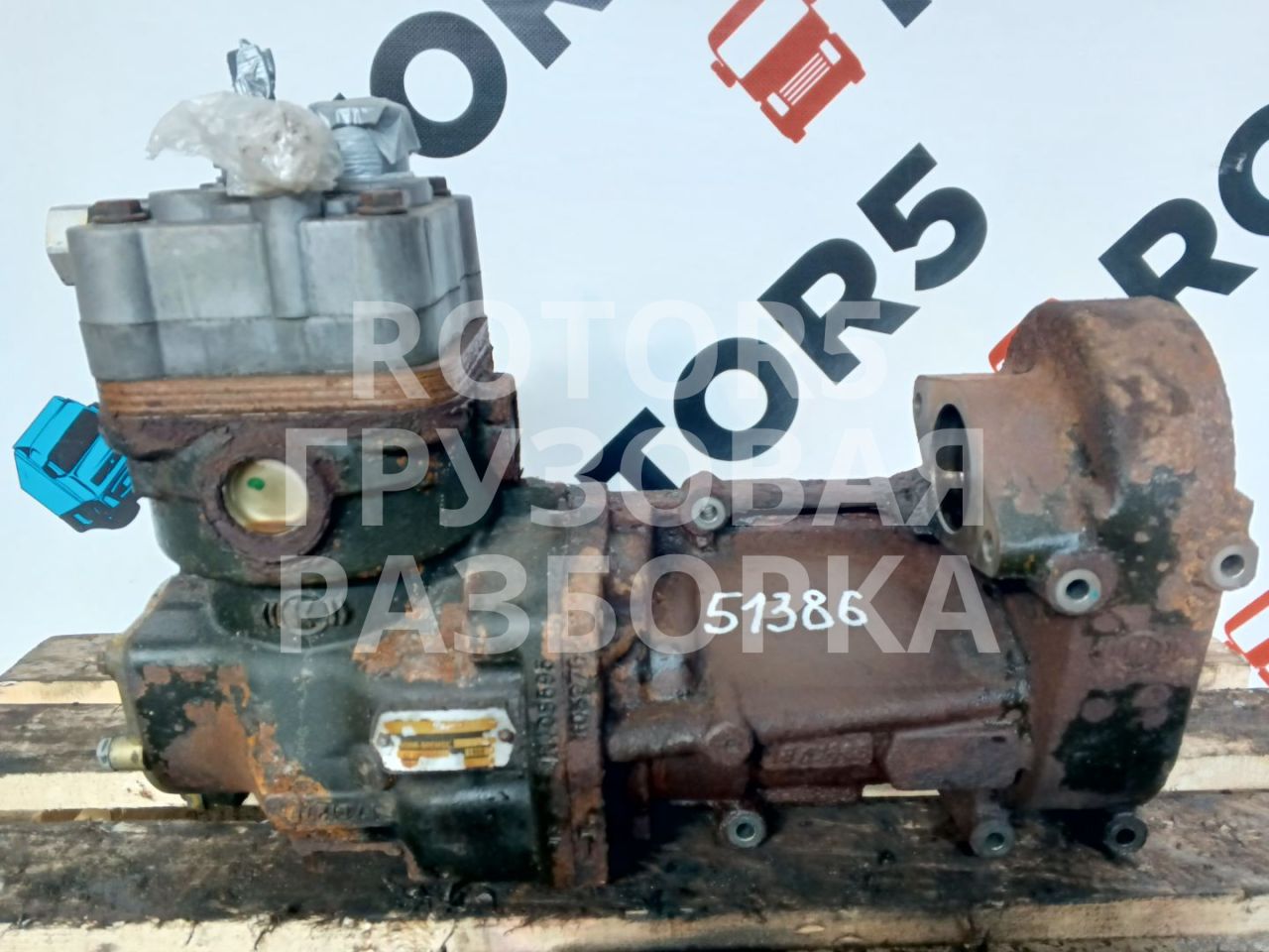 компрессор пневмоподвески MAN TGX 1 поколение 2018, 12.4 л., D 2676 LF 52, дизель, 51540007147 - фото №1