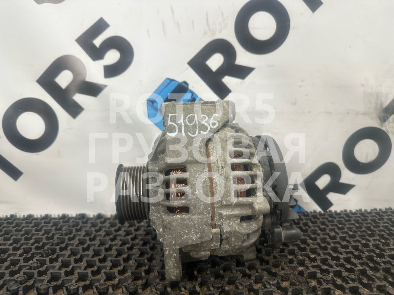 генератор MAN TGX 1 поколение 2015, 12.4 л., D 2676 LF 52, дизель, 51261017283, 0124655025 - фото №1