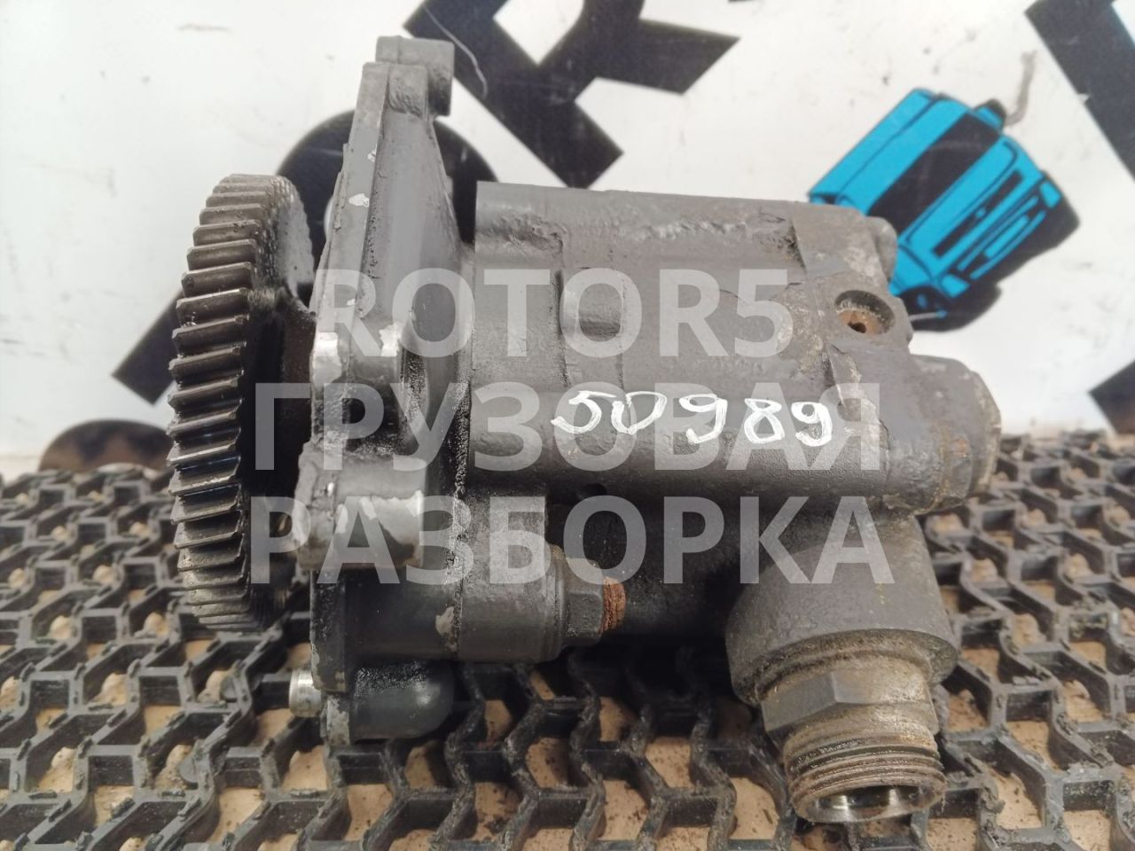 насос гидроусилителя руля Scania R 5 поколение 2014, 12.7 л., DC 13.115, дизель, 1457710, 2108038 - фото №1