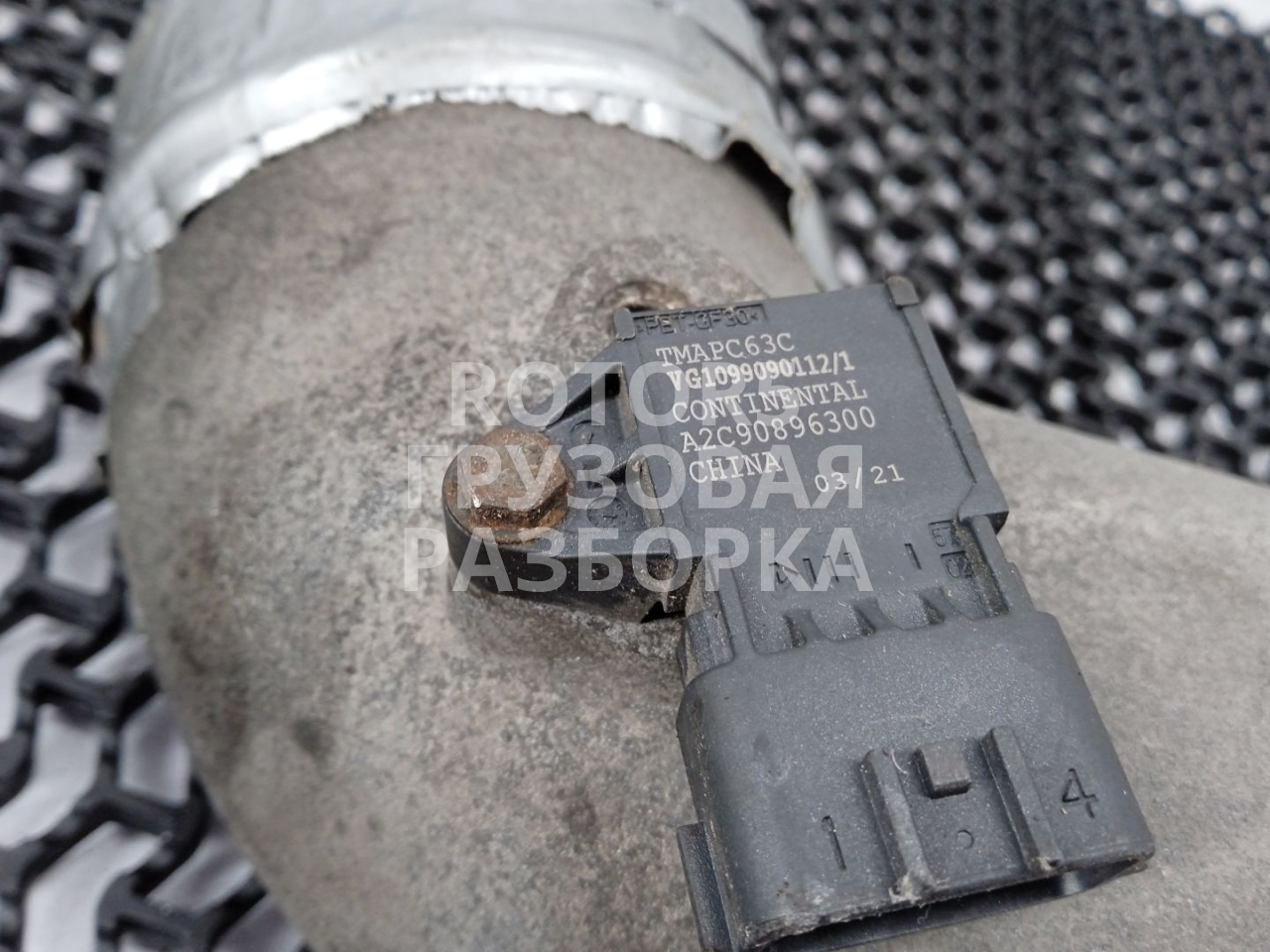 датчик абсолютного давления Sitrak C7H 1 2017, 10.5 л., D 2066, дизель, A2C90896300 - фото №1