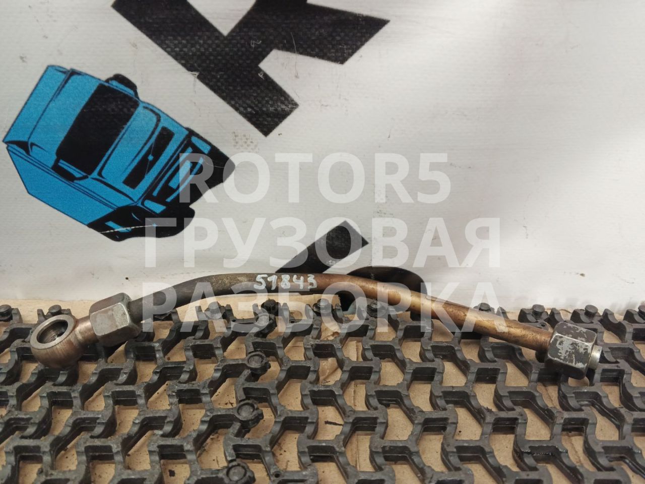 трубка обратки форсунок MAN TGX 1 поколение 2014, 12.4 л., D 2676 LF 26, дизель, 51123055348 - фото №1