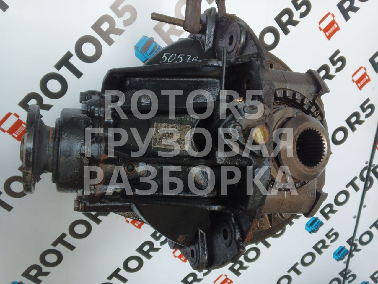 редуктор заднего моста MAN TGX 1 поколение 2012, 10.5 л., D 2066 LF 40, дизель, МКПП, HY-1350, 81350106256 - фото №1