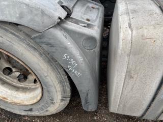 защита арок задняя правая (подкрылок) MAN TGX 1 поколение 2014, 12.4 л., D 2676 LF 26, дизель, АКПП, красный