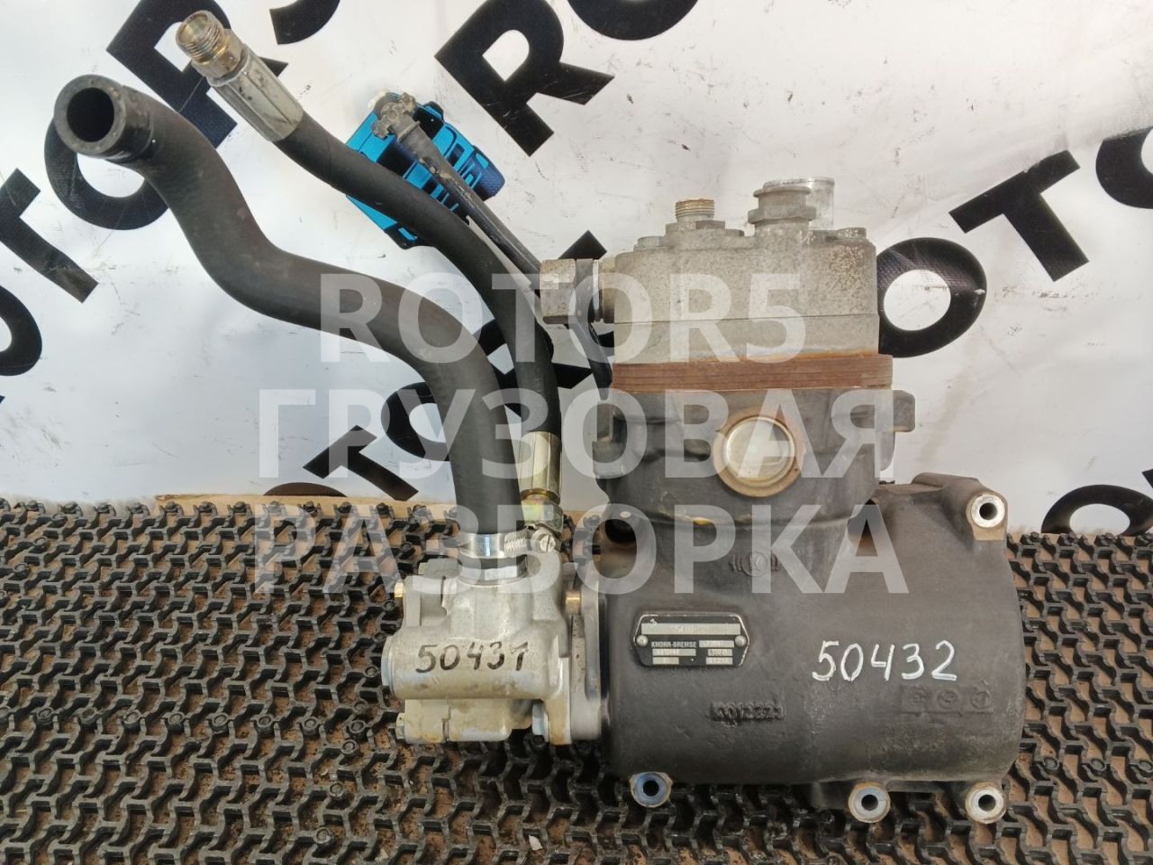компрессор пневмоподвески MAN TGA 1 поколение 2007, 10.5 л., D 2066 LF 01, дизель, 51541007121 - фото №1