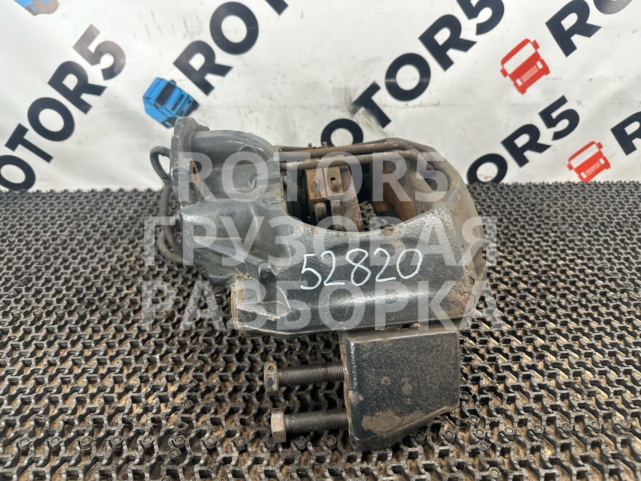 суппорт задний левый MAN TGX 1 поколение 2014, 12.4 л., D 2676 LF 07, дизель, АКПП, 81508046637 - фото №1