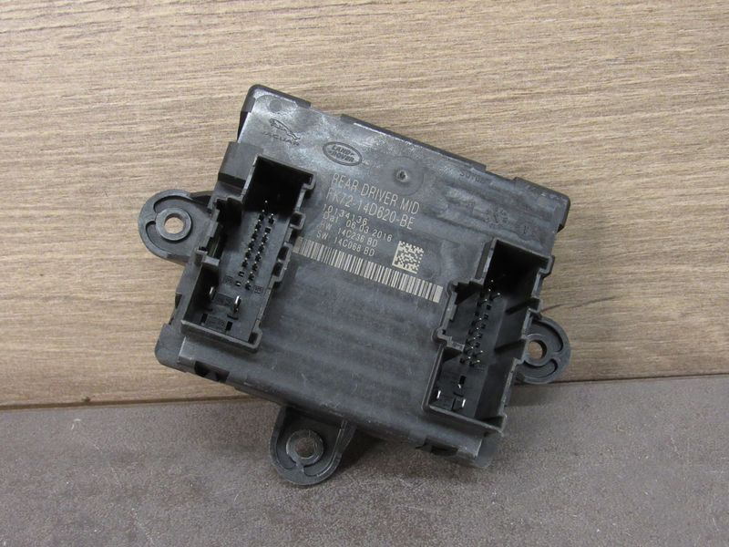 модуль управления двери Land Rover Range Rover 4 поколение 2016, 3.0 л., дизель, FK72-14D620-BE - фото №1