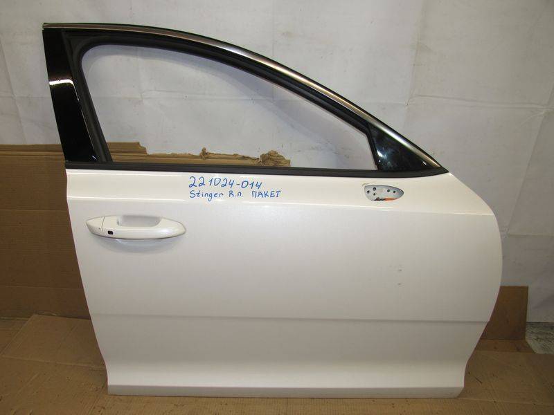 дверь передняя правая Kia Stinger 1 поколение 2020, 2.2 л., дизель - фото №1
