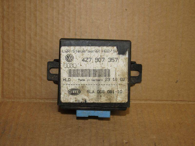 блок управления корректора фар Audi A6 Allroad Quattro C5 2000, 4Z7907357 - фото №1