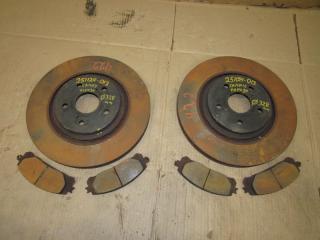 диски тормозные (комплект) Toyota Camry XV70 2022, 2.5 л., гибрид