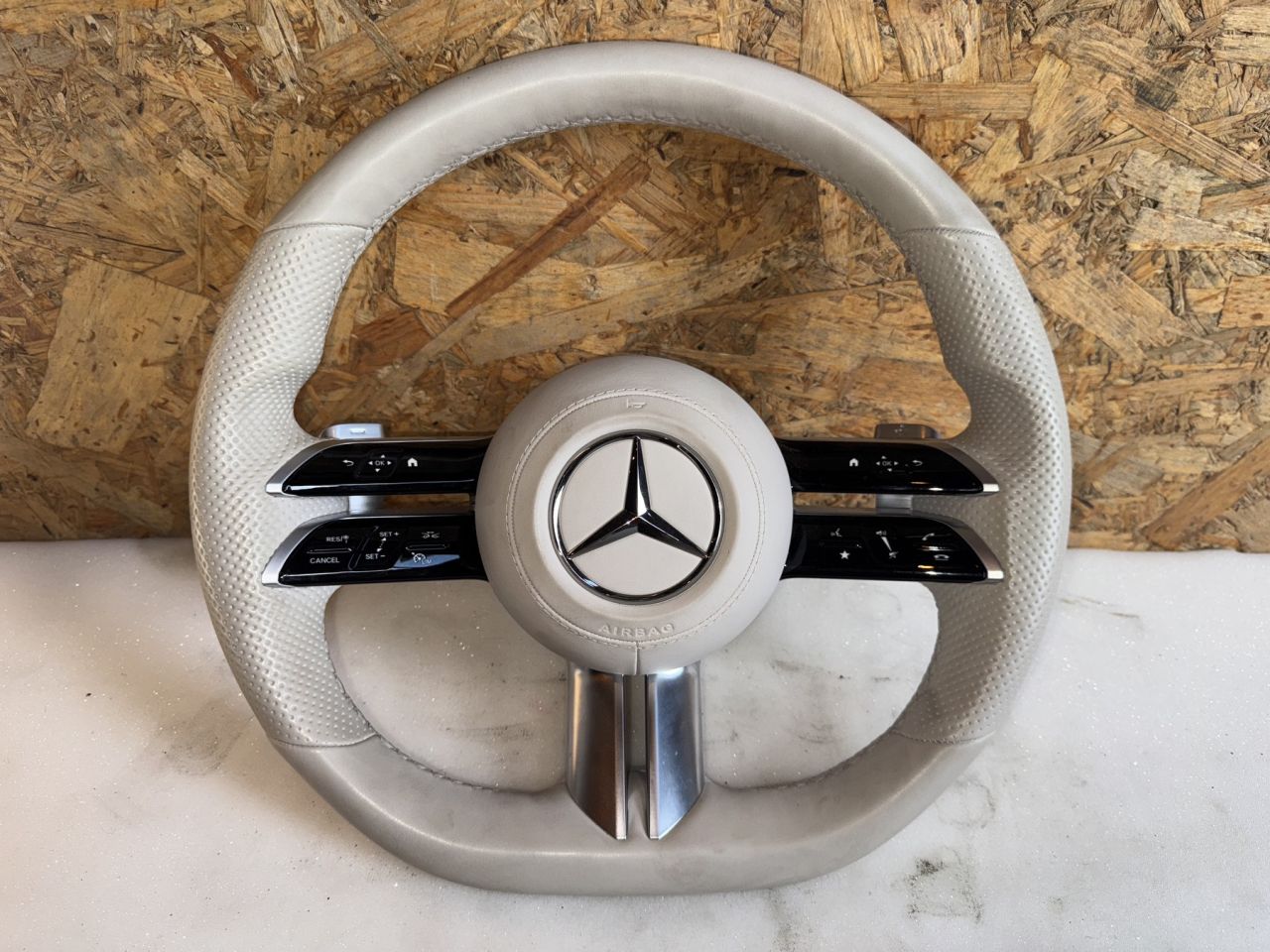 руль Mercedes-Benz S-Класс W223 2021, 4.0 л., дизель, A0004606912, A0008602601 - фото №1