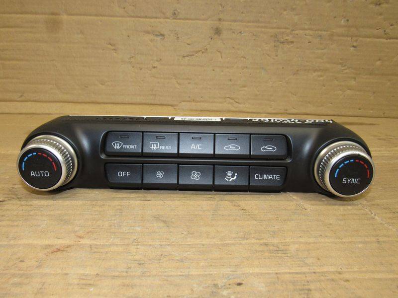 блок управления печки / климат-контроля Kia Stinger 1 поколение 2020, 2.2 л., дизель, 97250-J5000 - фото №1