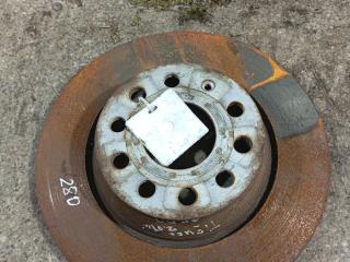 диск тормозной задний Volkswagen Tiguan 1 поколение (2007 - 2011), 2.0 л., TDi, дизель, робот, полный привод