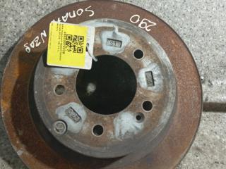 диск тормозной задний Hyundai Sonata NF (2005 - 2008), 2.0 л., дизель