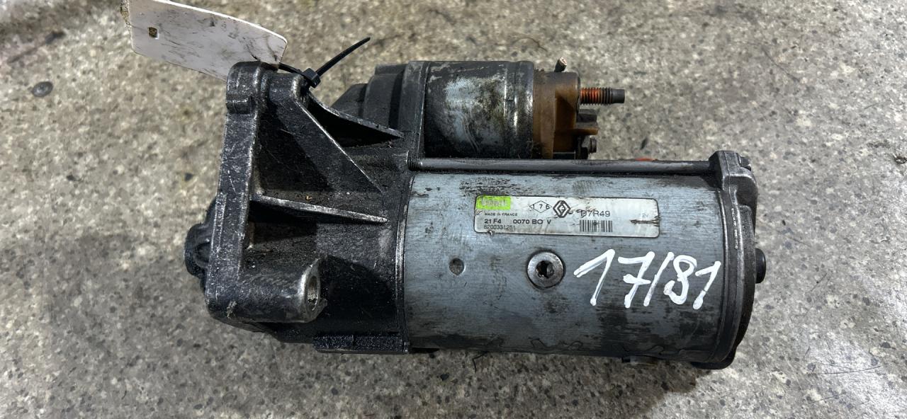 стартер Renault Megane 2 поколение (2002 - 2006), 1.9 л., DCi, F9Q 800, дизель, МКПП, 8200331251 - фото №1