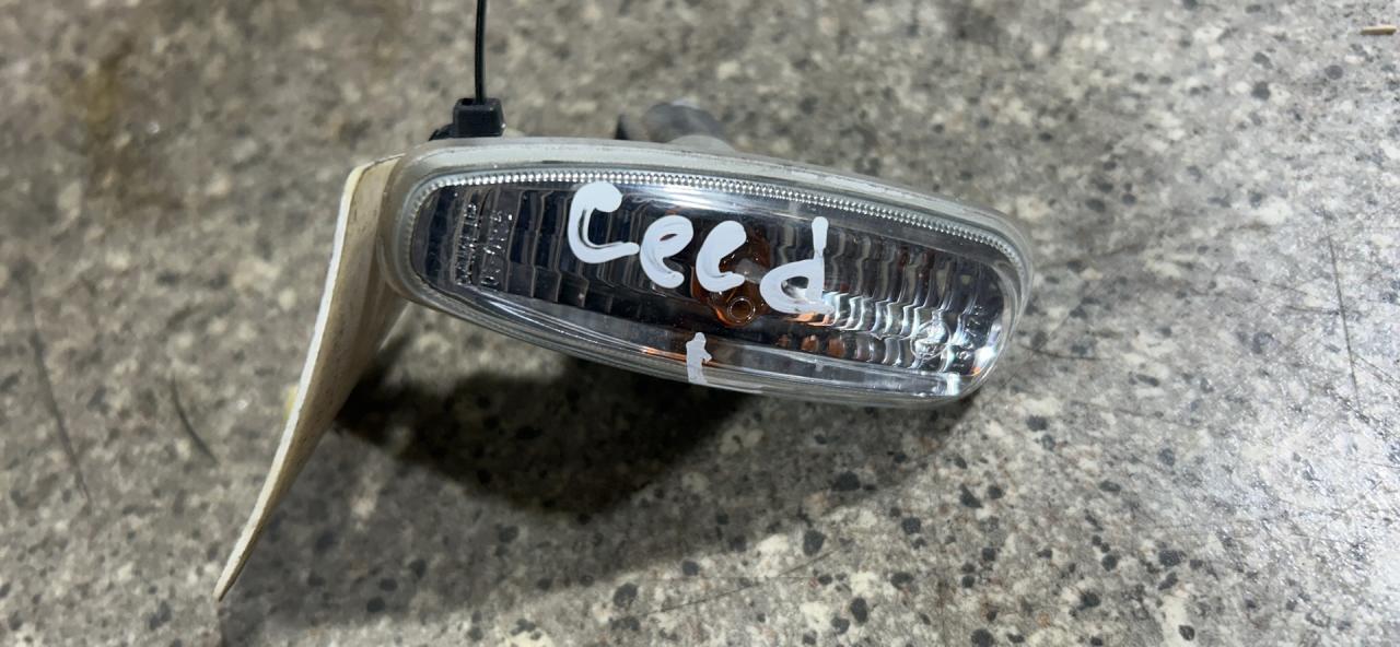 повторитель поворота на крыле левый Kia Ceed 1 поколение (2007 - 2010), 101-0105 - фото №1