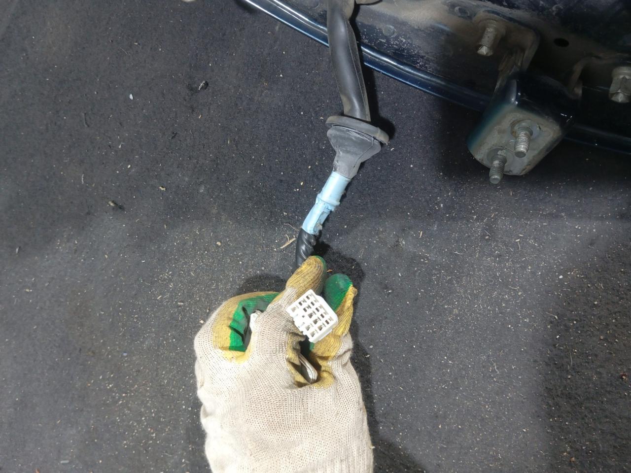 дверная проводка Toyota Carina E 1 поколение (1992 - 1998), седан - фото №1