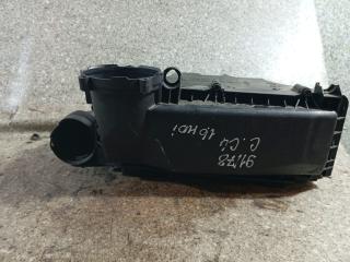 корпус воздушного фильтра Citroen C4 1 поколение (2004 - 2008), 1.6 л., 9HZ (10JB86), дизель, робот, 9663365980