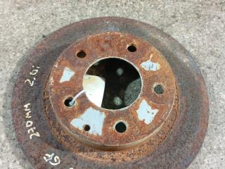 диск тормозной задний Mazda 626 GF [рестайлинг] (1999 - 2002), 2.0 л., i