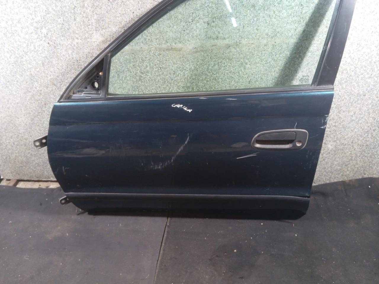 дверь передняя левая Toyota Carina E 1 поколение (1992 - 1998) - фото №1