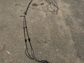 трубка тормозная BMW X7 G07 2019, 3.0 л., B58B30C, бензин, c1m, внедорожник 5 дв., полный привод, 34326871327, 6871327, 34326871325, 6871325