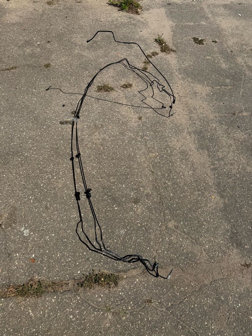 трубка тормозная BMW X7 G07 2019, 3.0 л., B58B30C, бензин, c1m, внедорожник 5 дв., полный привод, 34326871327, 6871327, 34326871325, 6871325 - фото №1