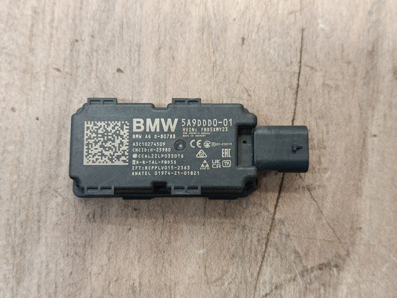 Приемник дистанционного управления BMW 5 серия G60/G61 2024, 2.0 л., b48b20s, бензин, АКПП, с4а, седан, полный привод, 61355A9DDD0, 5A9DDD0 - фото №1