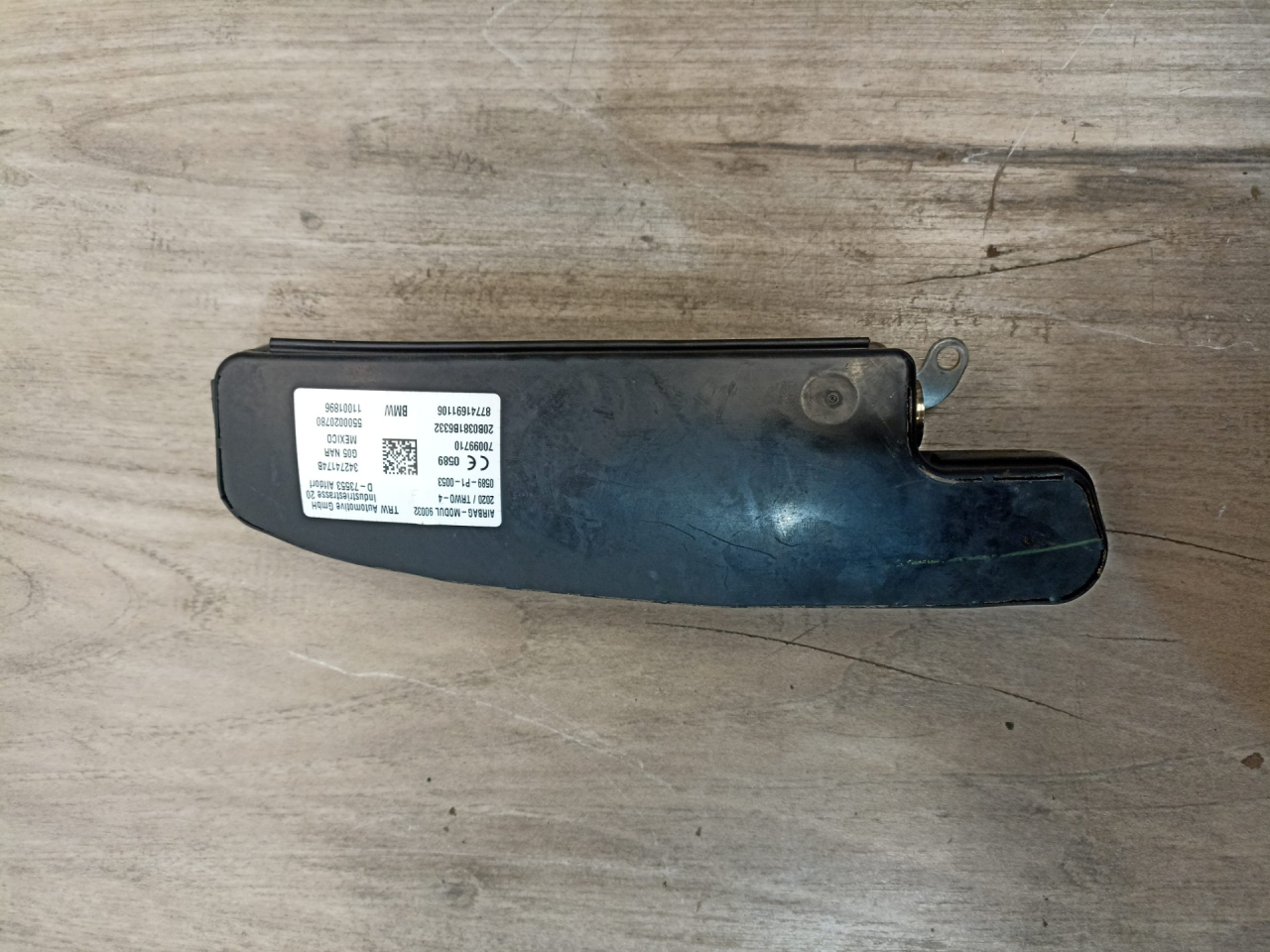 подушка безопасности сиденья BMW X5 G05 2022, 3.0 л., B58B30C, бензин, АКПП, c27, внедорожник 5 дв., полный привод, 72127416911, 7416911 - фото №1