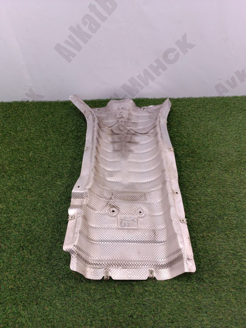 тепловой экран глушителя BMW X7 G07 2021, 4.4 л., N63B44D, бензин, АКПП, c27 arktis-grau brillanteffekt, внедорожник 5 дв., полный привод, 51487424931, 7424931 - фото №1