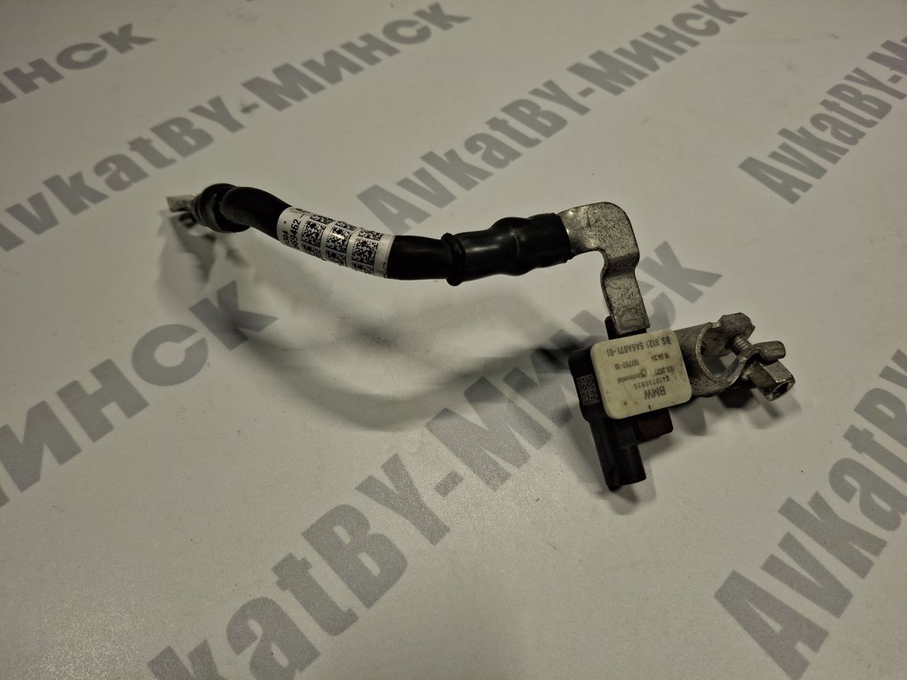 минусовой провод аккумулятора BMW 5 серия G60/G61 2024, 2.0 л., b48b20s, бензин, АКПП, с4а, седан, полный привод, 61215A6A671, 5A6A671 - фото №1