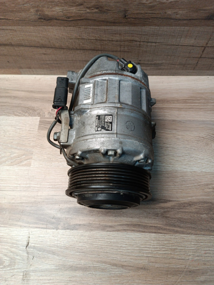 компрессор кондиционера BMW X3 G01 2020, 3.0 л., B58B30B, бензин, c1m, внедорожник 5 дв., полный привод, 64529890655, 9890655 - фото №1
