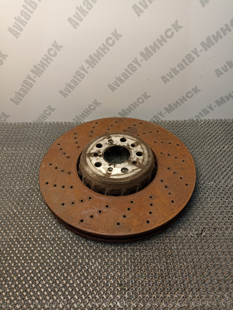 диск тормозной передний BMW X4 M F98 2021, 3.0 л., s58b30a, бензин, АКПП, donington-grau metallic (c28), внедорожник 5 дв., 8054825, 34118054825 - фото №1