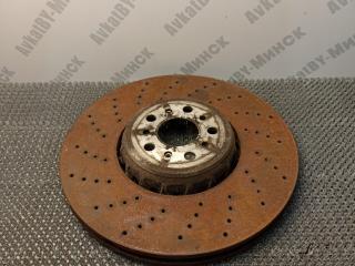 диск тормозной передний BMW X4 M F98 2021, 3.0 л., s58b30a, бензин, АКПП, donington-grau metallic (c28), внедорожник 5 дв., 8054825, 34118054825