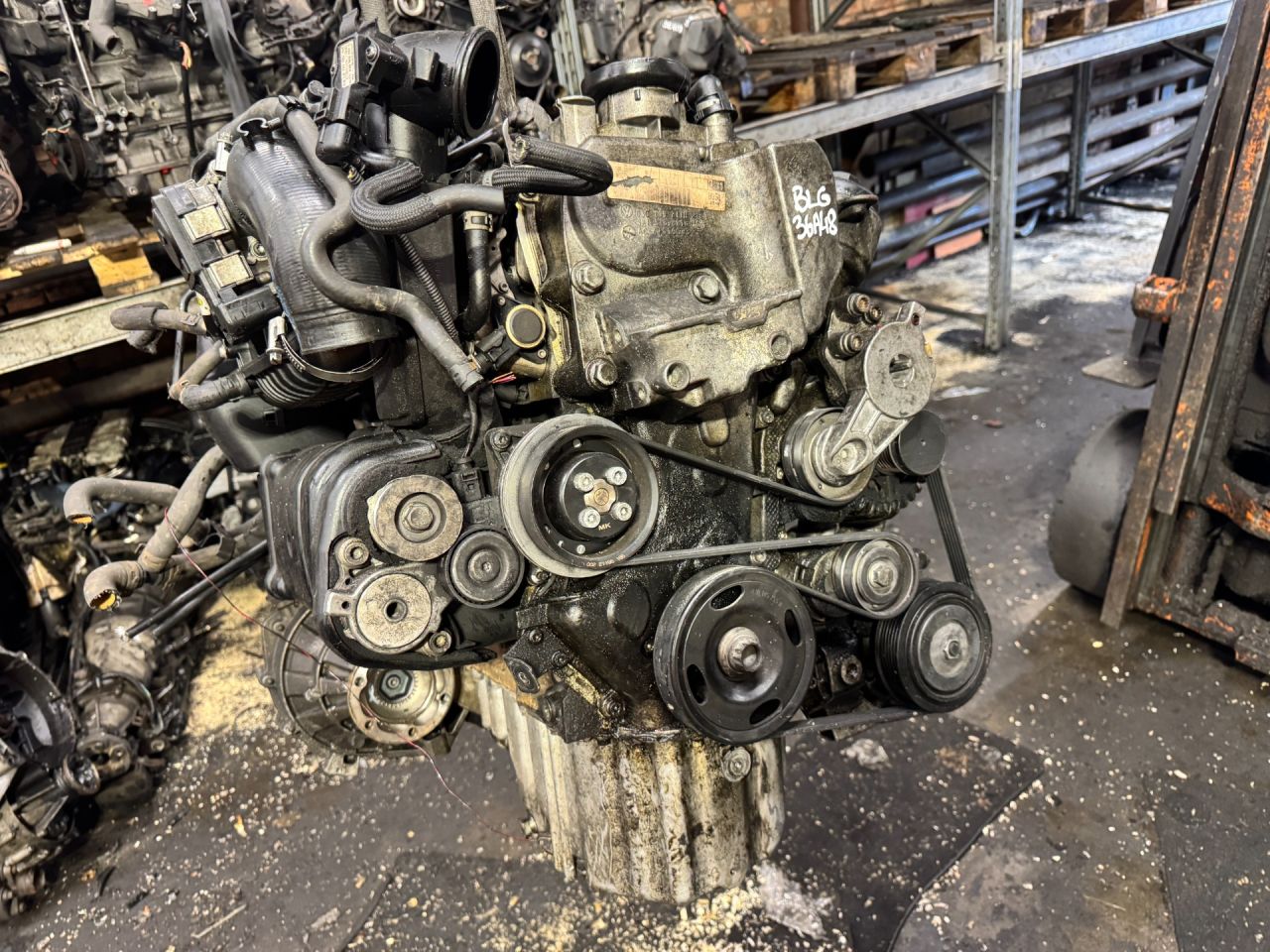 стартер Volkswagen Golf 5 поколение 2008, 1.4 л., TSI, бензин, МКПП - фото №1