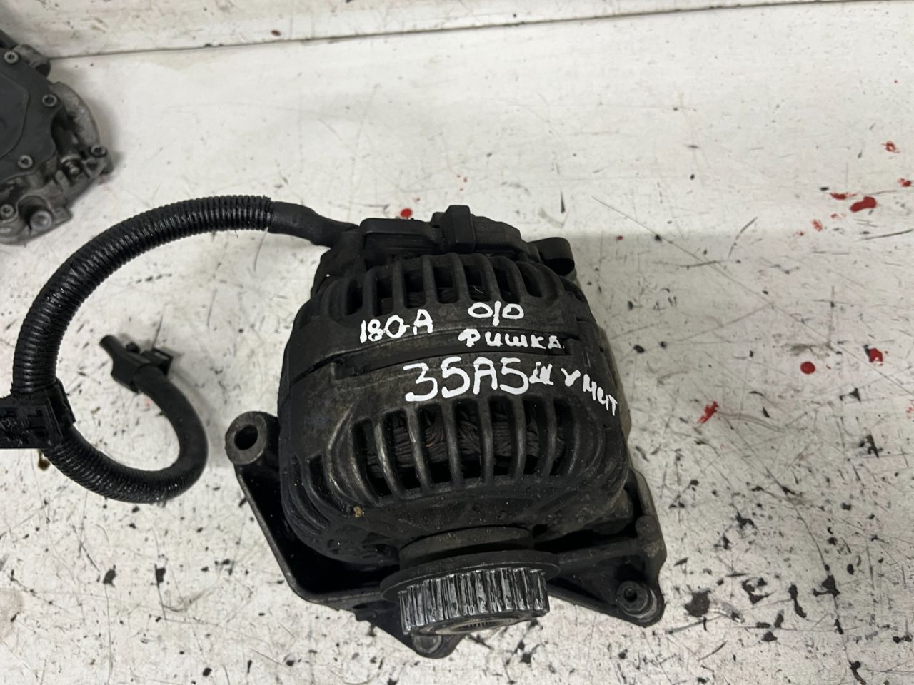 генератор Volkswagen Touareg 1 поколение 2005, 2.5 л., TDi, BPE, дизель, АКПП - фото №1