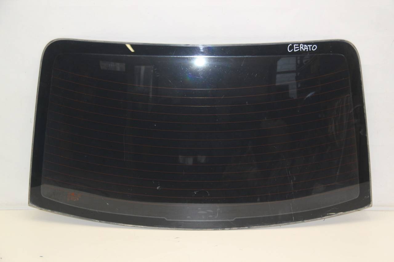 стекло заднее Kia Cerato 1 поколение LD 2006, 1.6 л., G4ED, бензин, МКПП, синий, седан, передний привод - фото №1