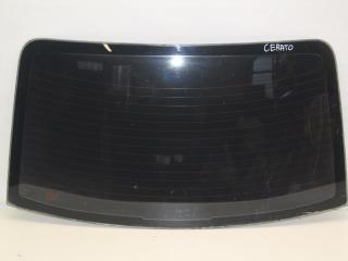 стекло заднее Kia Cerato 1 поколение LD 2006, 1.6 л., G4ED, бензин, МКПП, синий, седан, передний привод